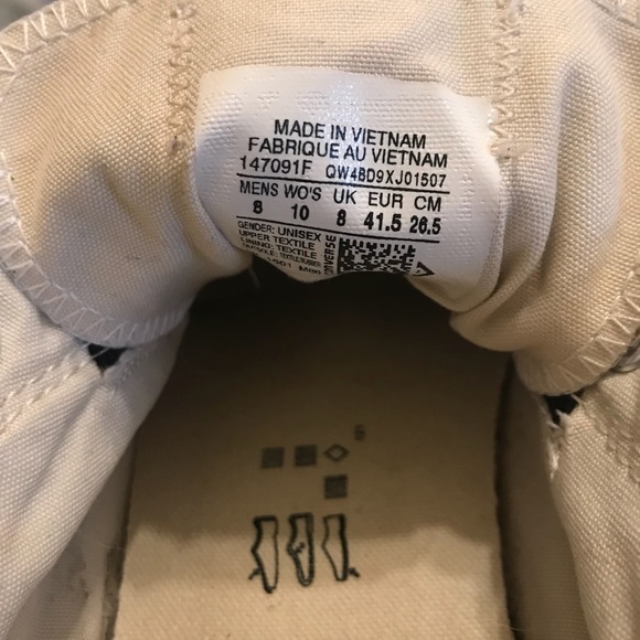 Black Canvas Converse Chuck All Star Slip Ons - Picture 3 of 5